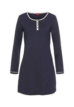 S.Oliver Langarm - Camisón - Dark Blue 7 S.Oliver Langarm - Camisón - Dark Blue -Tienda barata Ulla Popken dbe2b35d575749f39fa955feb865bb82