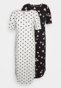 Marks & Spencer Heart 2 Pack - Camisón - Black Mix -Tienda barata Ulla Popken dce948926f154b8d9f7f11aa3e67baa4