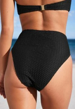 Next Crochet High Waist High Leg Standard - Braguita De Bikini - Black -Tienda barata Ulla Popken dfdee5fe2a694faf850c5df7f8c0297b