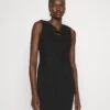 DKNY Cut Out Sheath - Vestido De Punto - Black -Tienda barata Ulla Popken e211dfd30c1142d9af7eb438a83640bc