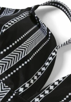 Top De Bikini - Black White -Tienda barata Ulla Popken e2c1b38537724dd790fd867ad5a03a2d