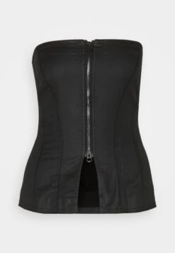 WEEKDAY Maggie Zip Corset - Top - Black 12 WEEKDAY Maggie Zip Corset - Top - Black -Tienda barata Ulla Popken e30e76db54a94552a43ee8fa9e7cd85f