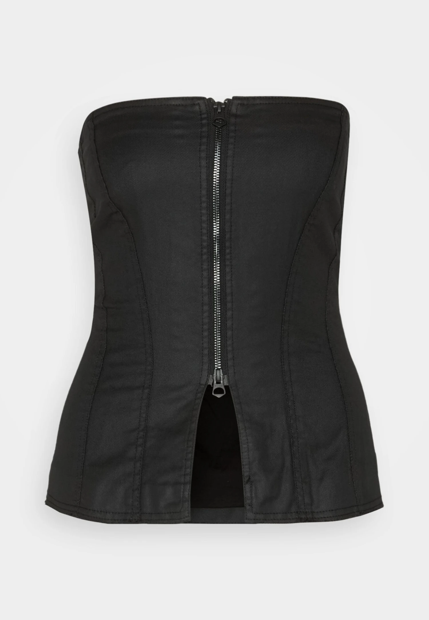 WEEKDAY Maggie Zip Corset - Top - Black 7 WEEKDAY Maggie Zip Corset - Top - Black - Imagen 5
