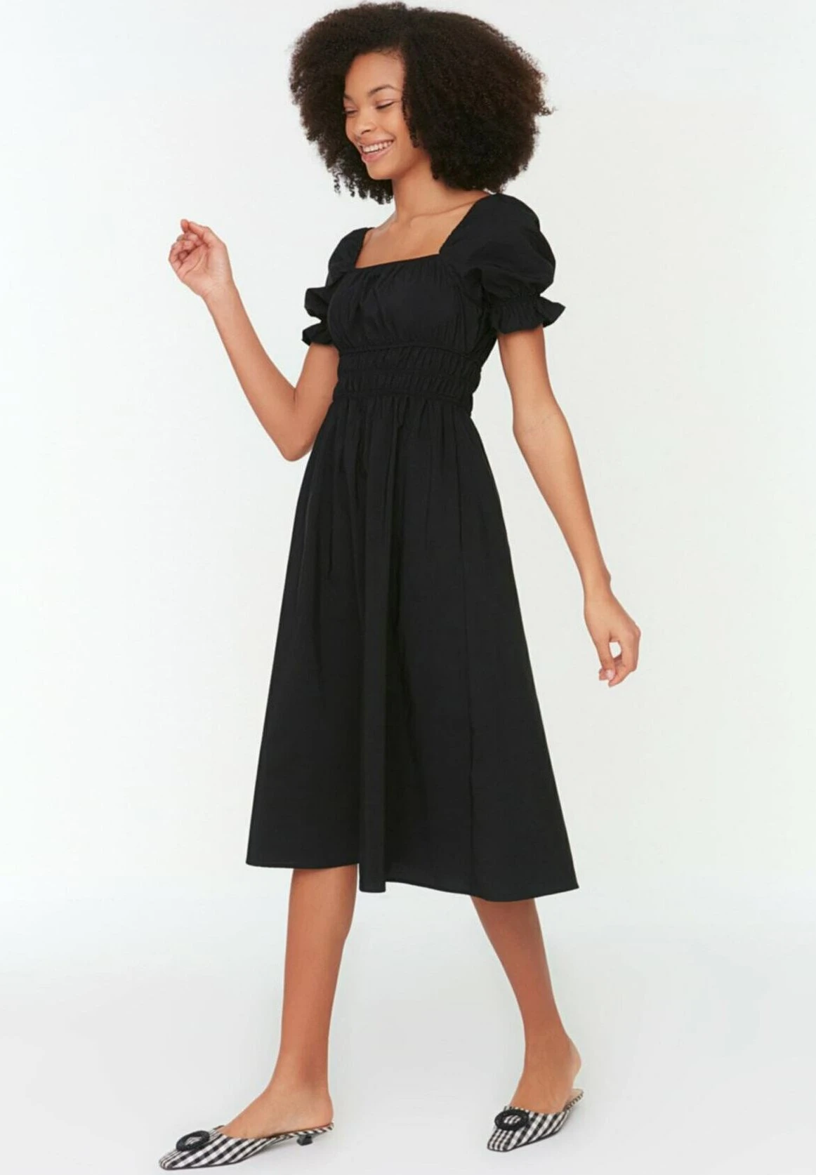 Trendyol Vestido Informal - Black 4 Trendyol Vestido Informal - Black - Imagen 2