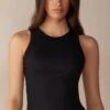 Intimissimi Supima - Top - Schwarz Black -Tienda barata Ulla Popken e6a4a5f18d6042bb8d56f077bd3134ab