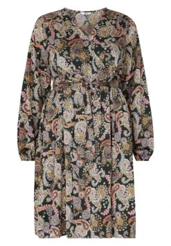 Caroline - Vestido Informal - Schwarz Paisley -Tienda barata Ulla Popken ecdcd44a64c840ea8093d5cf9d43f308