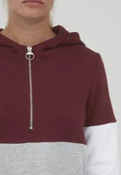 OXMO Oxomara - Jersey Con Capucha - Wine Red -Tienda barata Ulla Popken ececd16bb00b476290224971ed446cc5