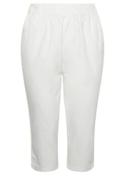 Cropped- Shorts - White -Tienda barata Ulla Popken eecae14619a94c46916a74bb0aa07201