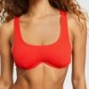ESPRIT Beach With Wire - Top De Bikini - Red -Tienda barata Ulla Popken eed9eb51adad4a99a544d06b7b165e00