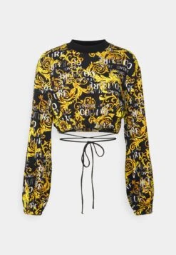 Felpa Print Logo - Sudadera - Black/Gold -Tienda barata Ulla Popken f0f2f174c6cf40d0b39ccb018509ced1