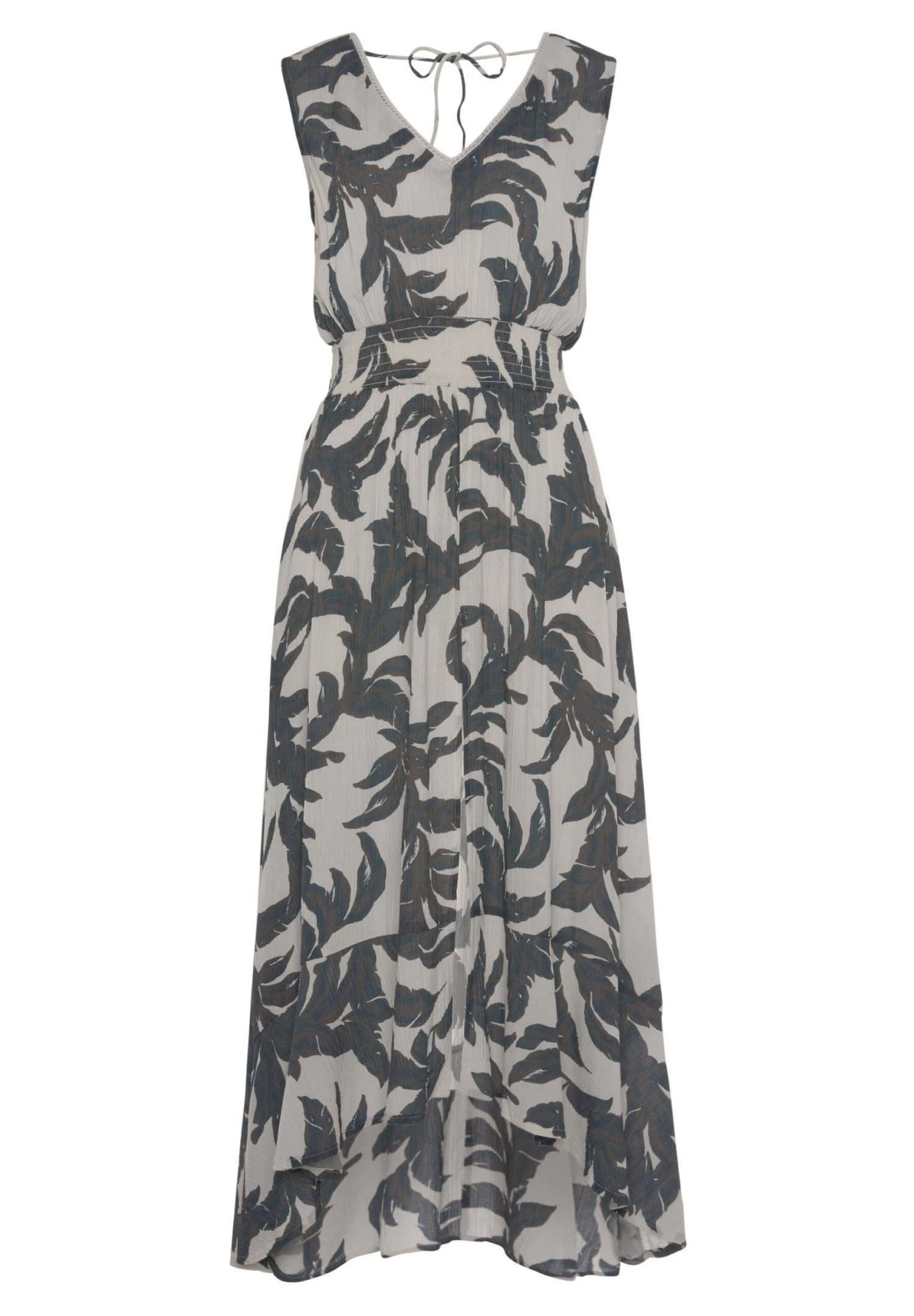 S.Oliver Vestido Largo - Sand/Schwarz Bedruckt 5 S.Oliver Vestido Largo - Sand/Schwarz Bedruckt - Imagen 3