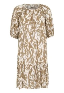 Peppercorn Edita- Vestido Informal - Ermine Brown Print -Tienda barata Ulla Popken f50b9579055f4b878433e80878fab519