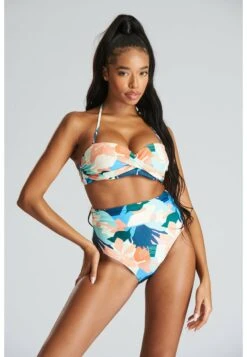 South Beach Tropical Flower Twist- Bikini - Tropical