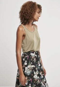 URBAN CLASSICS Top - Khaki -Tienda barata Ulla Popken f8ddb767a913477d9e3a1feaf7570a76
