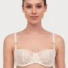 Chantelle Summer Seduction Half Cup Bra - Sujetador Balconette - Ivory -Tienda barata Ulla Popken fa99e40fd58c4e3ca0ca41322b183c3c