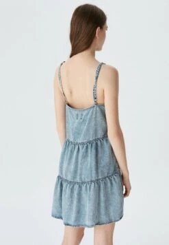 LTB Fiorella - Vestido Vaquero - Light Blue -Tienda barata Ulla Popken fbef9e585dd54bef86403b7b0d691eea