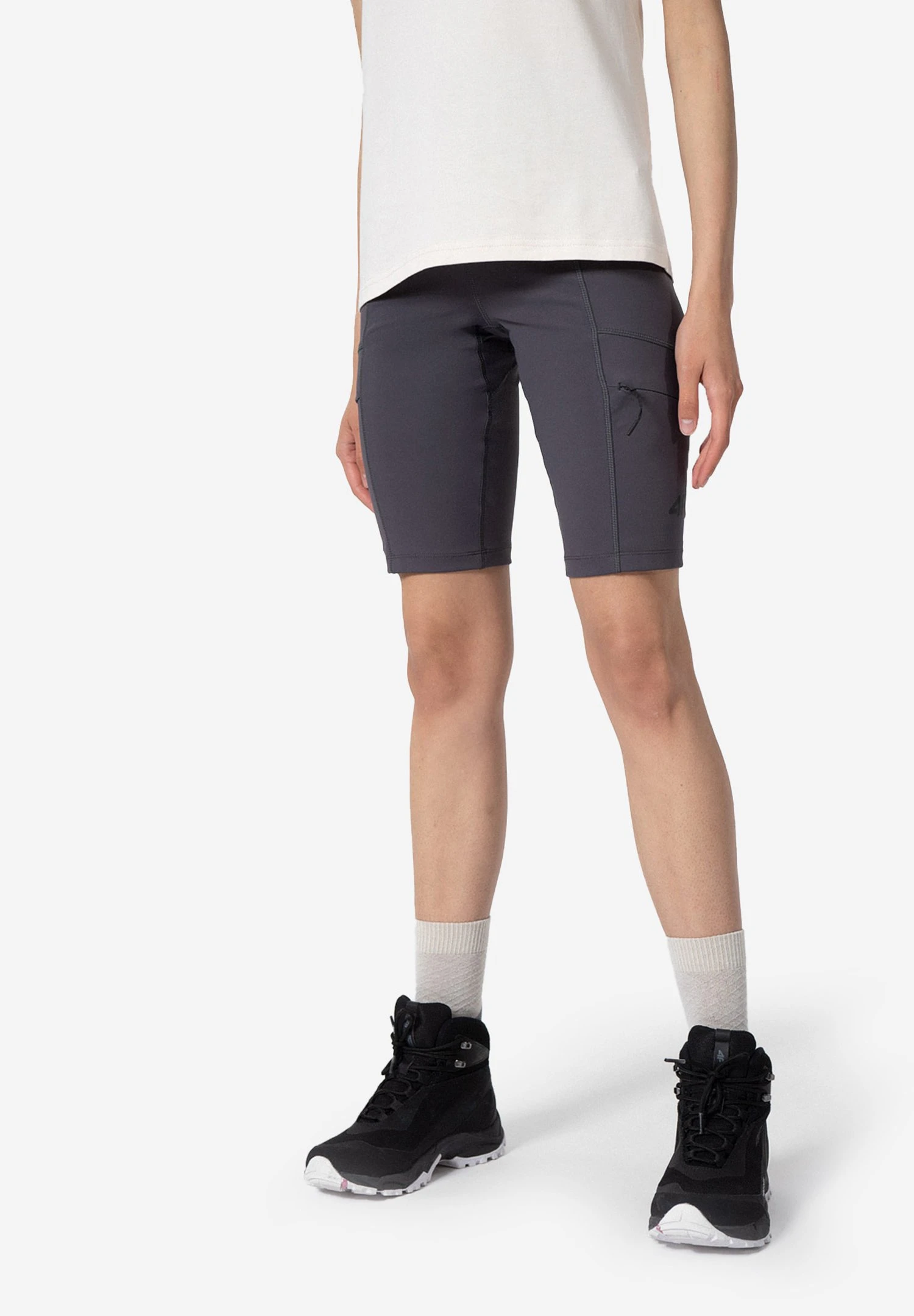 4F Pantalón Corto De Deporte - Dark Grey 3 4F Pantalón Corto De Deporte - Dark Grey